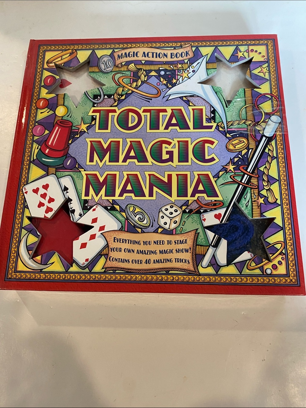 NWT Total Magic Mania, Magic Action Book Kit